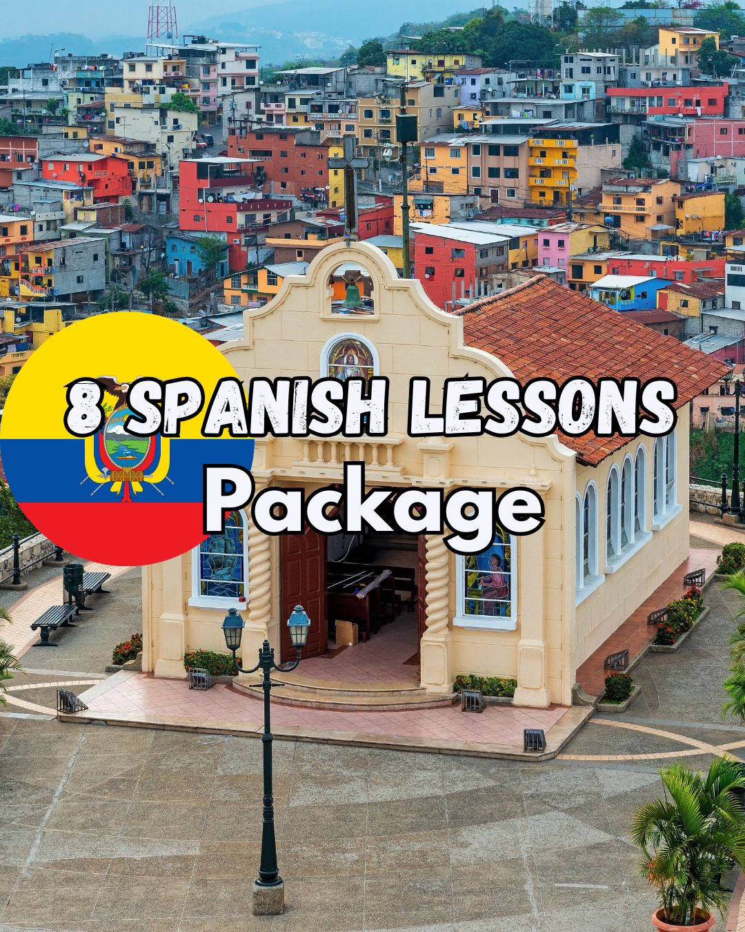 Spanish lessons 8 lessons package