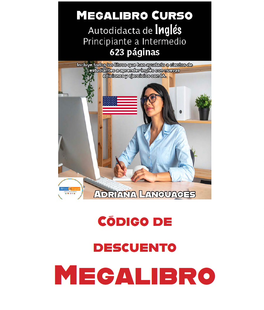Curso de inglés autodidacta megalibro (ebook) 623 páginas Adriana Languages