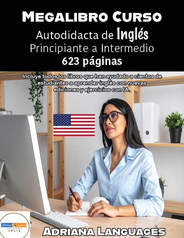 Curso de inglés autodidacta megalibro (ebook) 623 páginas Adriana Languages