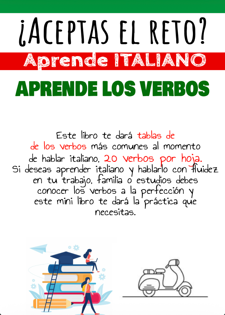 e-book Guía de verbos italianos usados en el trabajo y vida familiar Adriana Languages