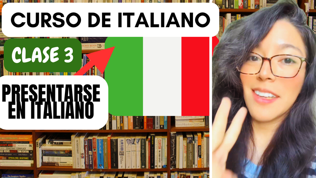 Clase de italiano 3 Usando la frase molto lieto lieta para presentarte en italiano