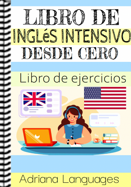 Libro del taller inglés intensivo desde cero Adriana Languages (ebook)
