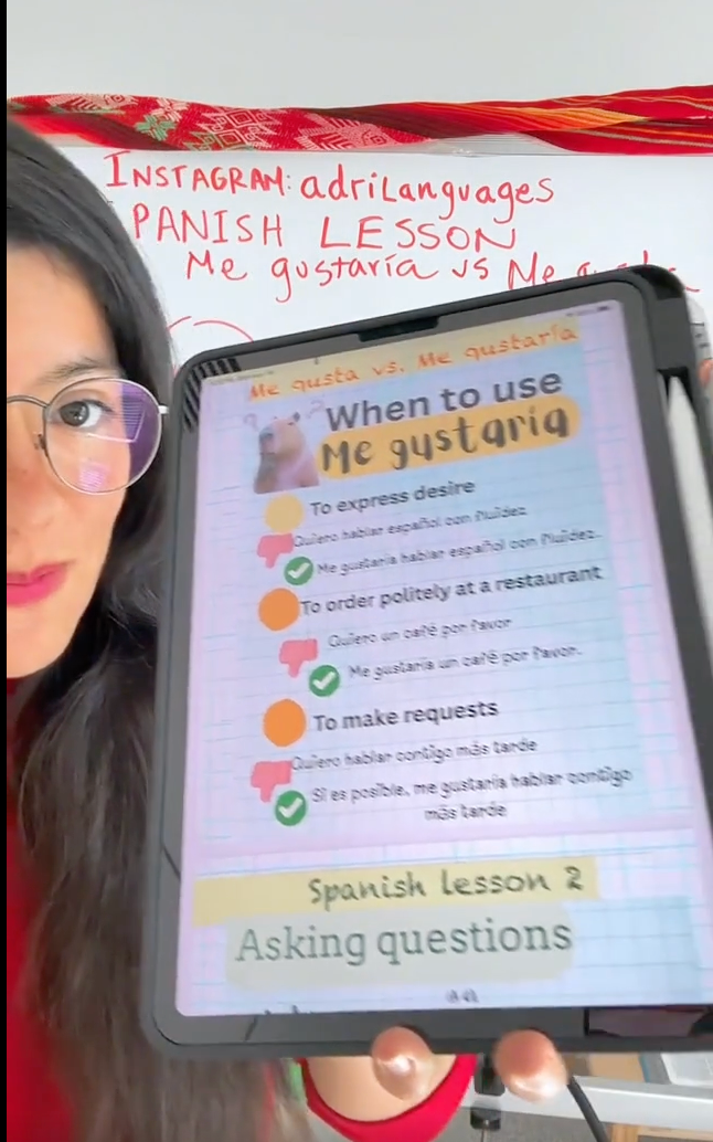 Spanish book (e-book) by Adriana Languages Mis apuntes de espanol
