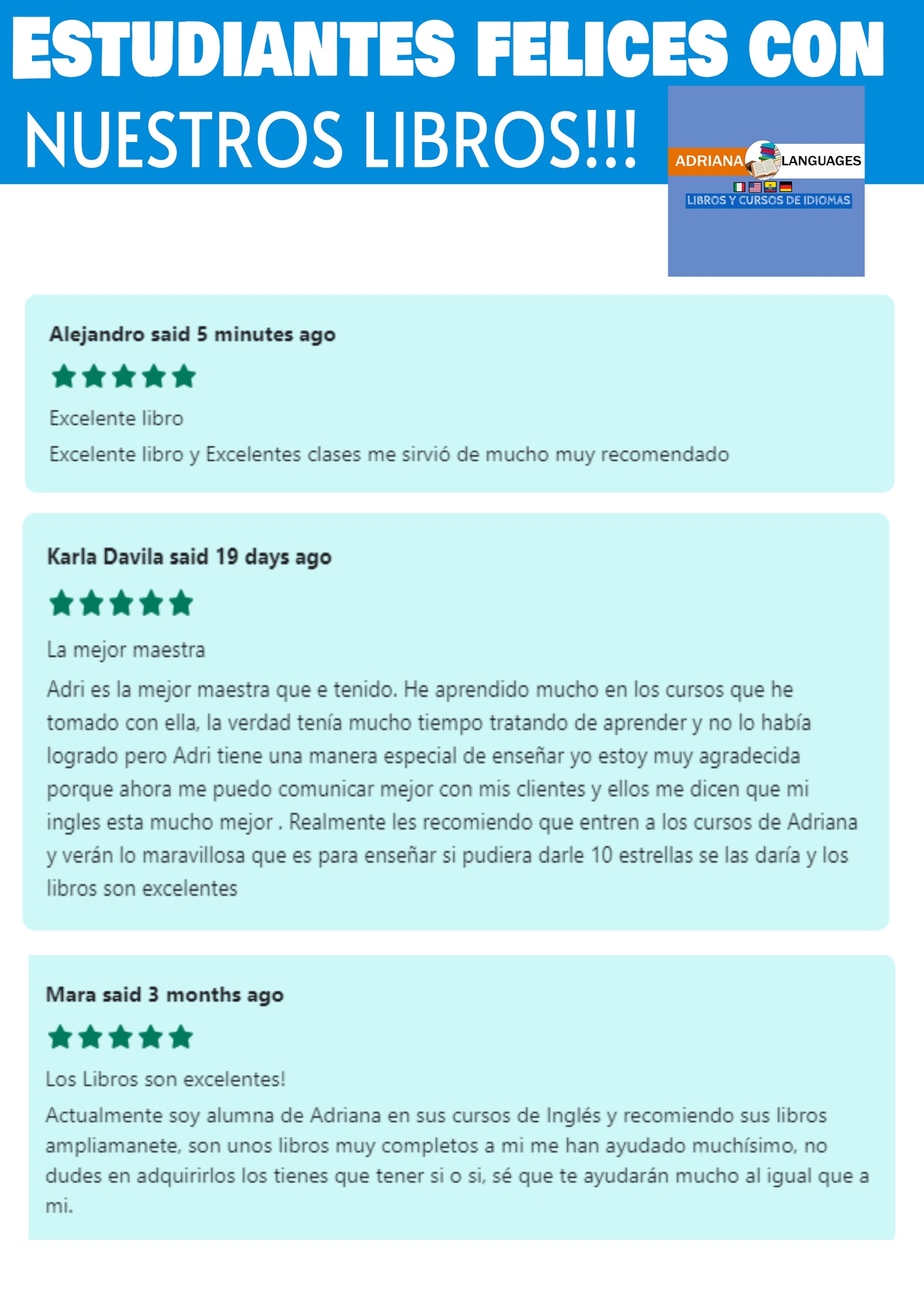 1 PAQUETE COMPLETO 9 LIBROS (ebooks) DE INGLES TEORIA Y PRACTICA BASICO + INTERMEDIO