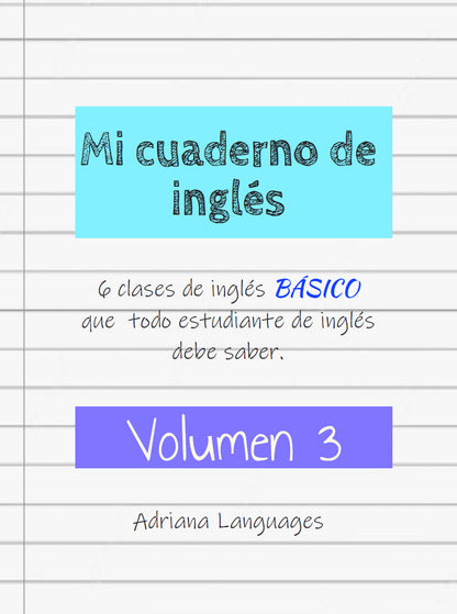 1 PAQUETE COMPLETO 9 LIBROS (ebooks) DE INGLES TEORIA Y PRACTICA BASICO + INTERMEDIO