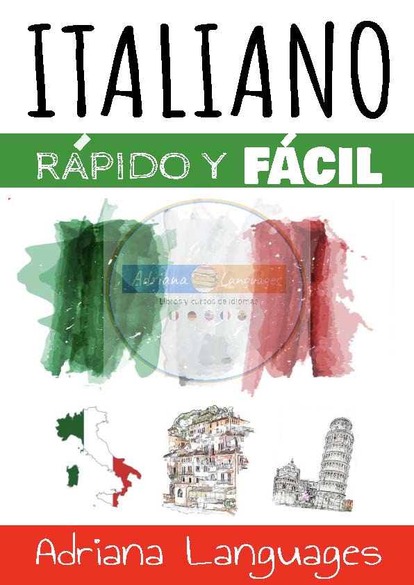 Paquete de libros curso de italiano con Adriana Languages