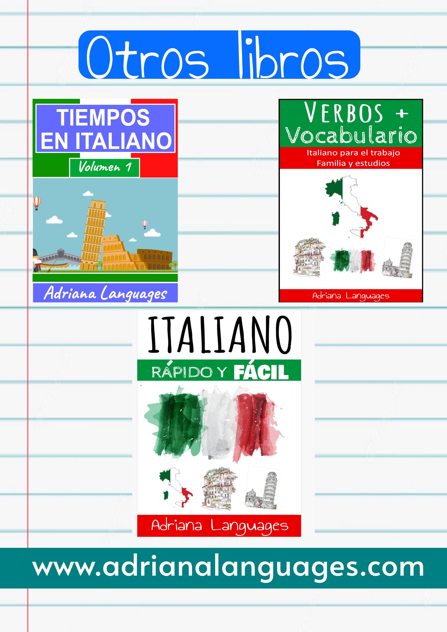 Libro (ebook) MI CUADERNO DE ITALIANO VOLUMEN 1 -LAS BASES DEL ITALIANO