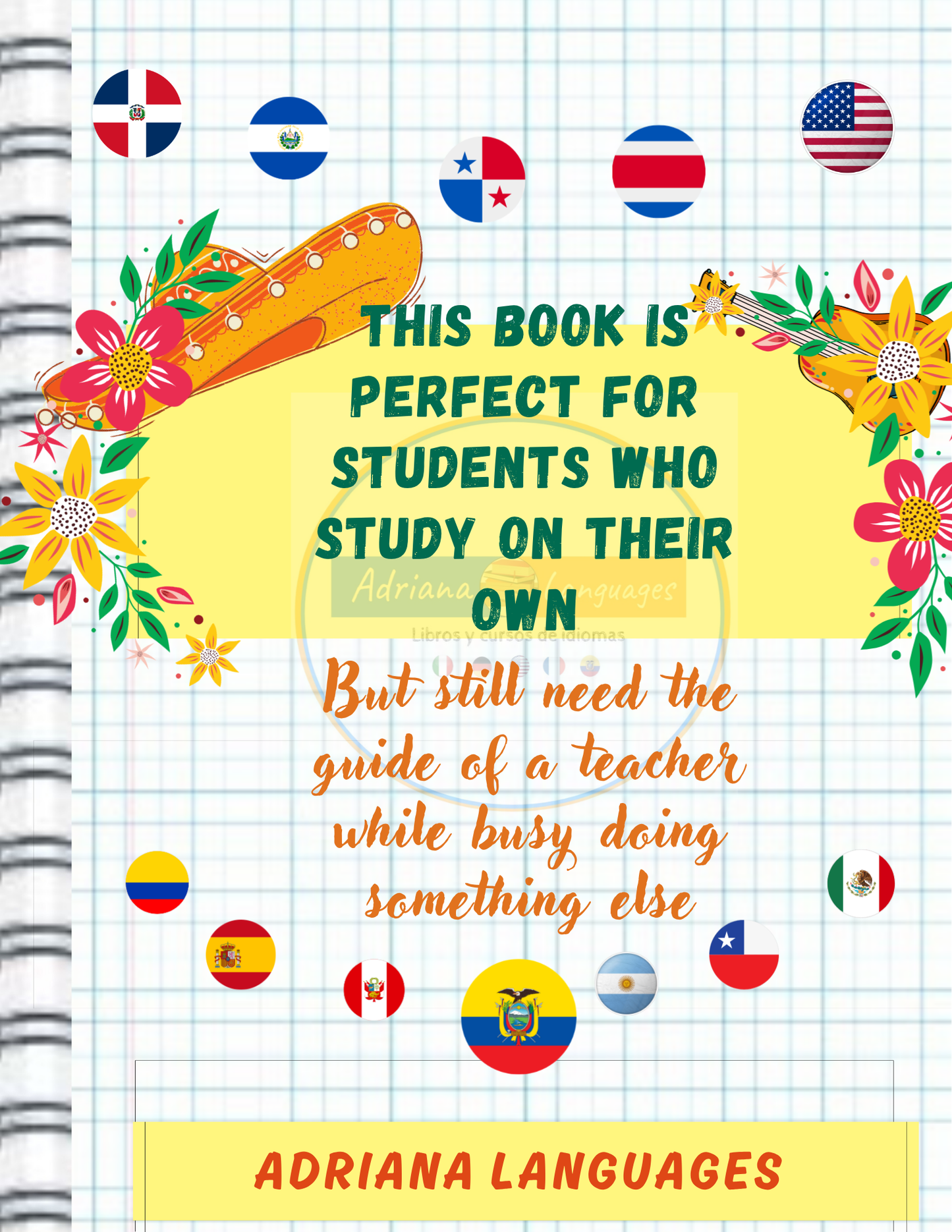 Spanish book (e-book) by Adriana Languages Mis apuntes de espanol