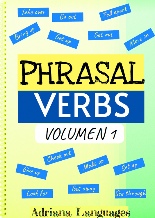 Libro de phrasal verbs volumen 1 Adriana Languages